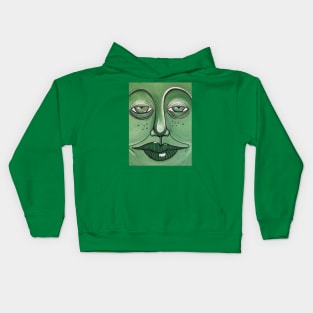 green with envy Kids Hoodie